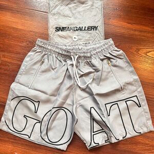 Sneak Gallery GOAT Multicolor Athletic Shorts with pockets L